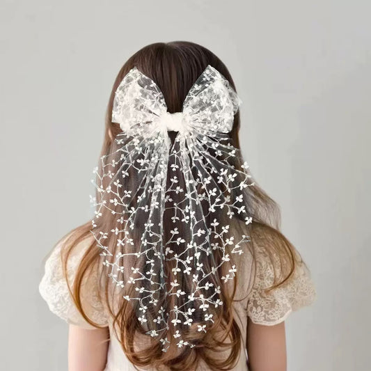 super soft, high-quality fabric Oversized Girls’ Bow – 14 x 30 cm 🎀