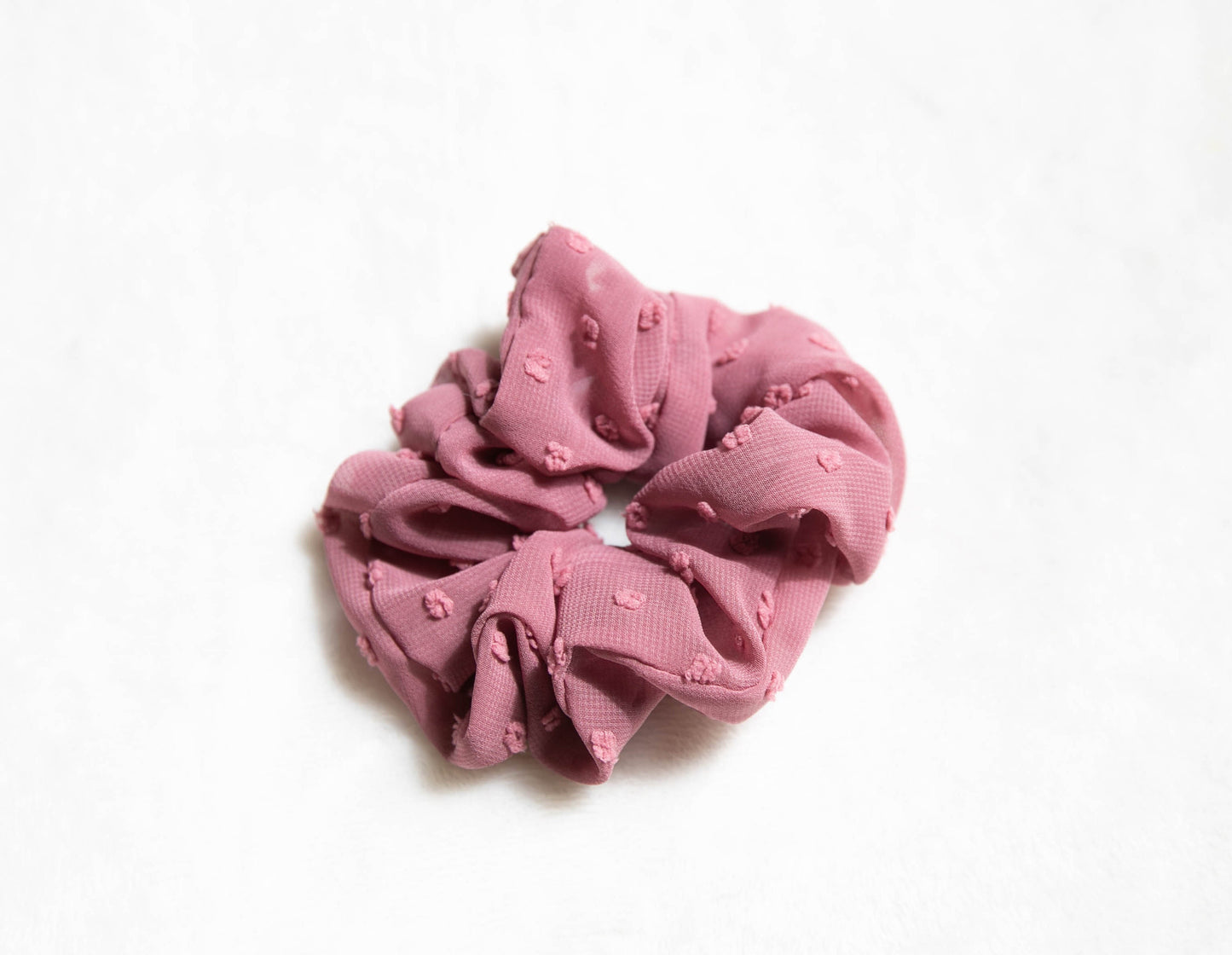 Scrunchie Hair Tie, Soft Scrunchie, Elastic Hair Tie Scrunchies, Gifts For Her,  embroidery dots Scrunchie, mother's day gift