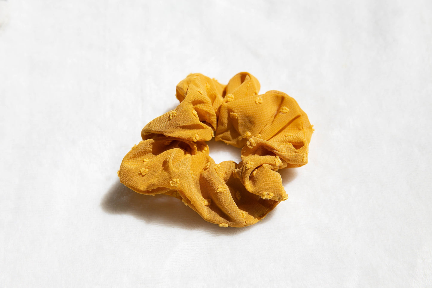 Scrunchie Hair Tie, Soft Scrunchie, Elastic Hair Tie Scrunchies, Gifts For Her,  embroidery dots Scrunchie, mother's day gift