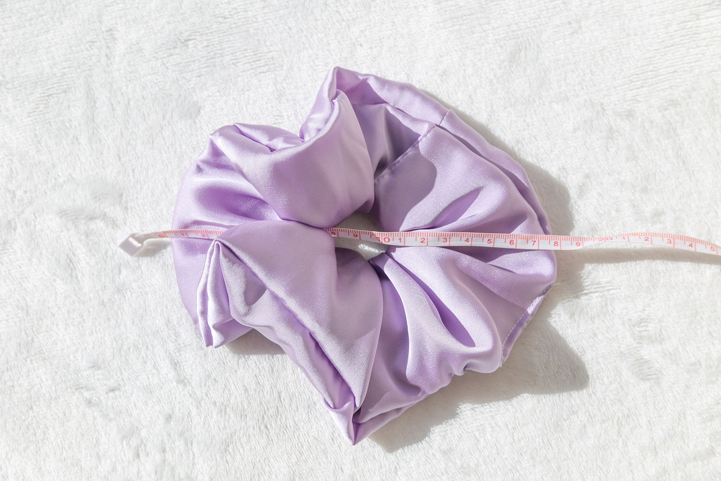 Mother's day gift Oversize Luxury Satin Scrunchie for Women - Elegant Fashion Effortless Chic Green Black Pink Silk Like Elastic Hair Tie