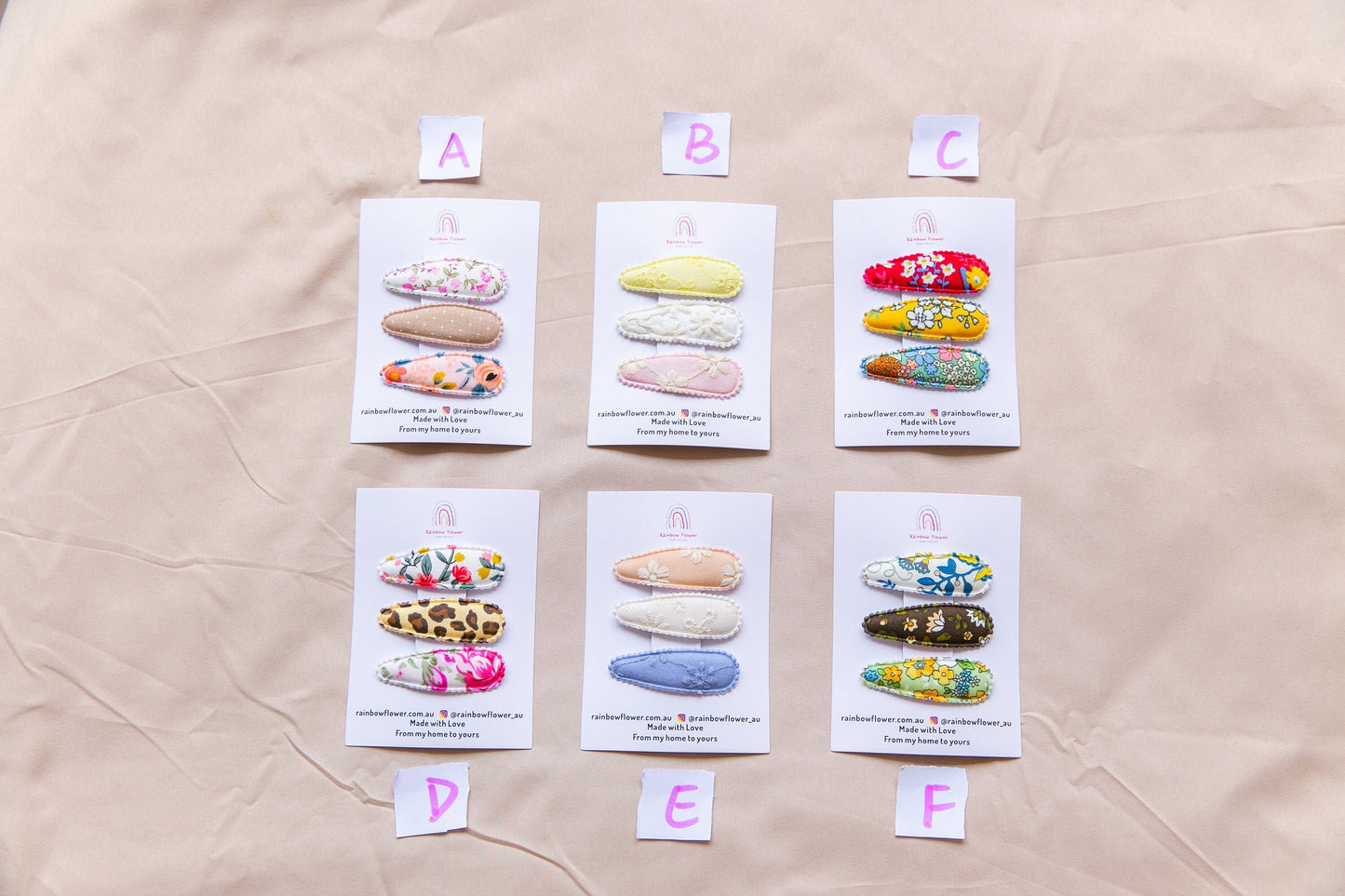 Beautiful Fabric Snap Clips for Baby Toddler Girls Hair Accessories Unique everyday baby accessories hair clips floral snap clips