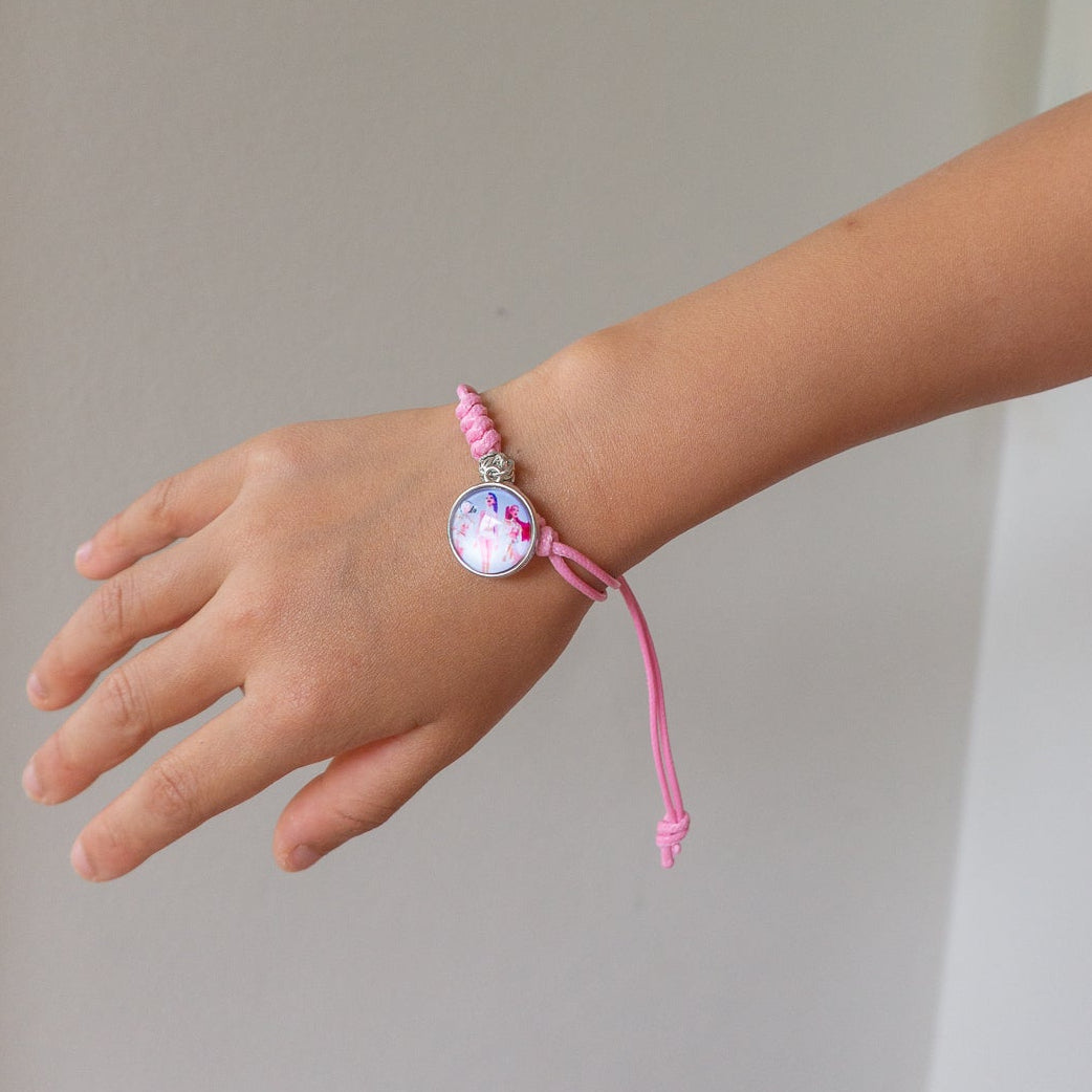 Handmade Rainbow Cord K-Pop Demon Hunter Bracelet – HUNTRIX Rumi, Mira & Zoey Adjustable String Bracelet