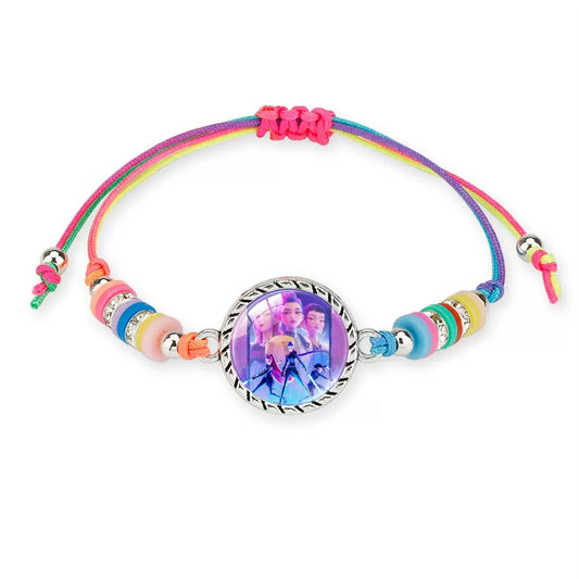 Handmade Rainbow Cord K-Pop Demon Hunter Bracelet – HUNTRIX Rumi, Mira & Zoey Adjustable String Bracelet