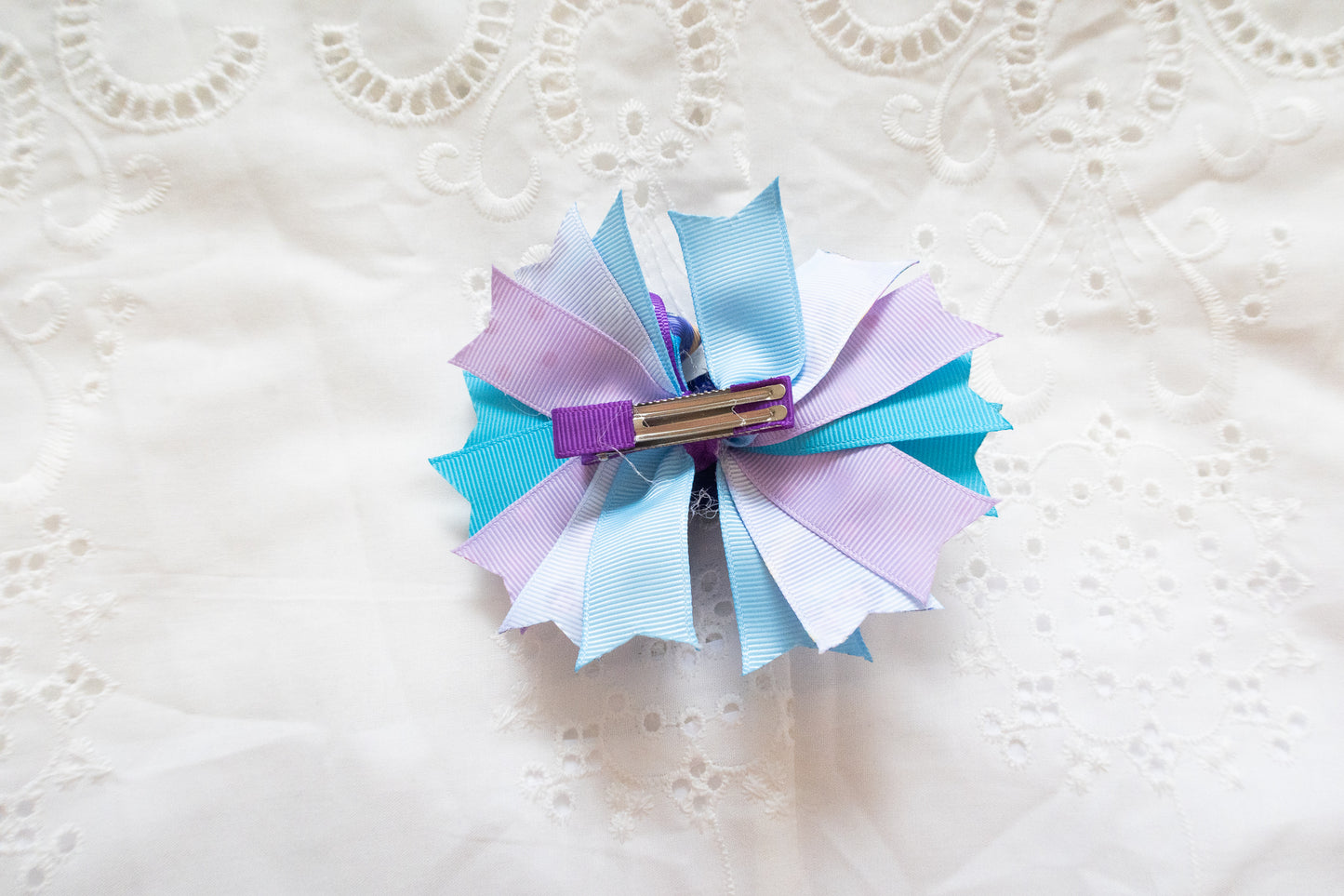 Handmade K-Pop Demon Hunter RUMI Bow Hair Clip – Premium Quality, Large Statement Hair Accessory