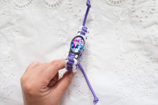 Handmade K-Pop Demon Hunter Bracelet – HUNTRIX Rumi, Mira & Zoey Adjustable Bracelet