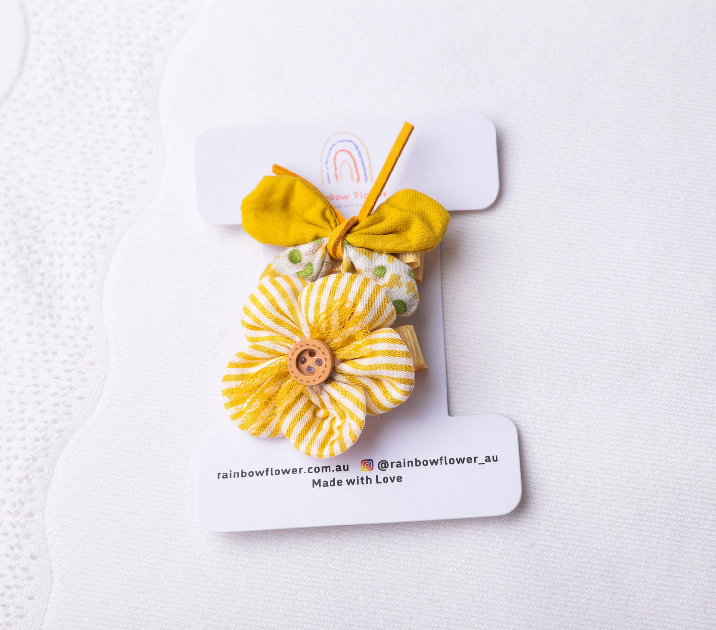 Yellow Clip,  Baby Infant Girl Toddler unique Hair Bows, hair Clip, Infant bow, Baby Bow, butterfly clip, flower Clip, baby shower gift