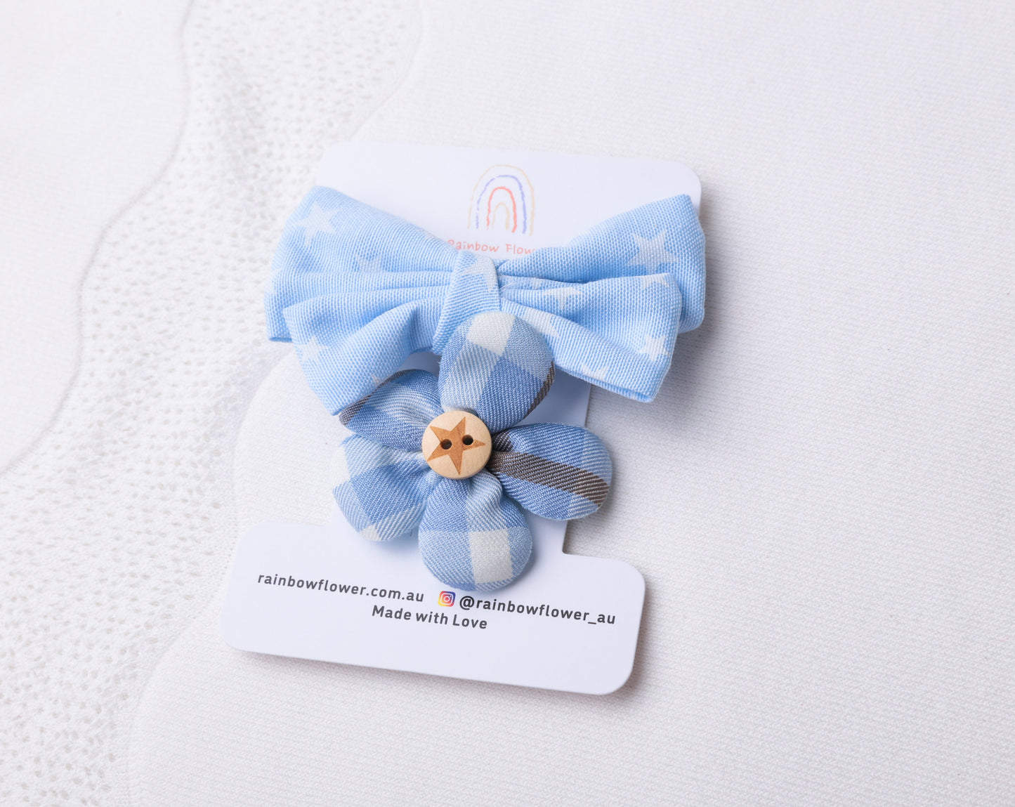 Blue hair bows clips Baby Infant Girl Toddler Boutique unique Snap Clip, fringe clip butterfly flower linen Hair Clip baby shower gift