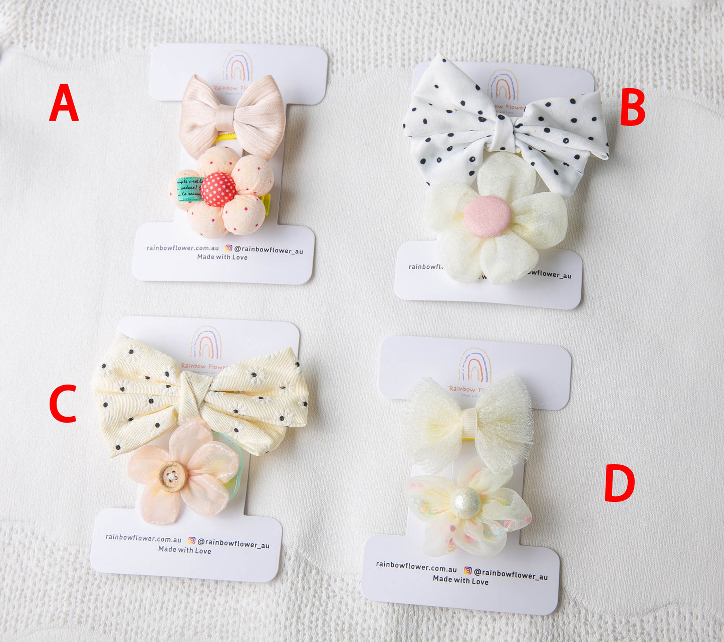 Beige Collection Baby Bows, infant bow hair clip, girl hair clip, baby shower gift, glitter chiffon flower Infant bows, toddler Hair Clip