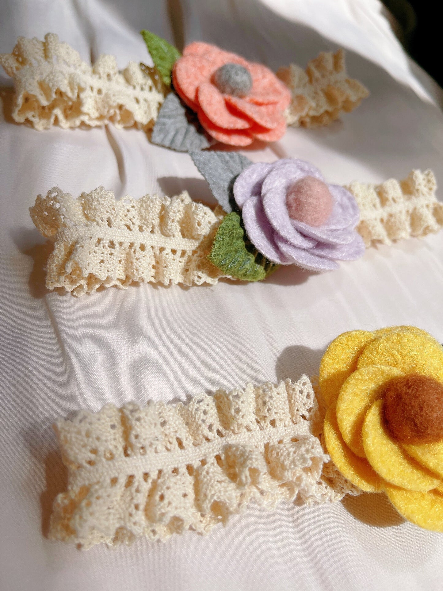 3 colors - Baby toddler flower headband,  flower girl headband, baby flower crown, baby shower gift neutral colours