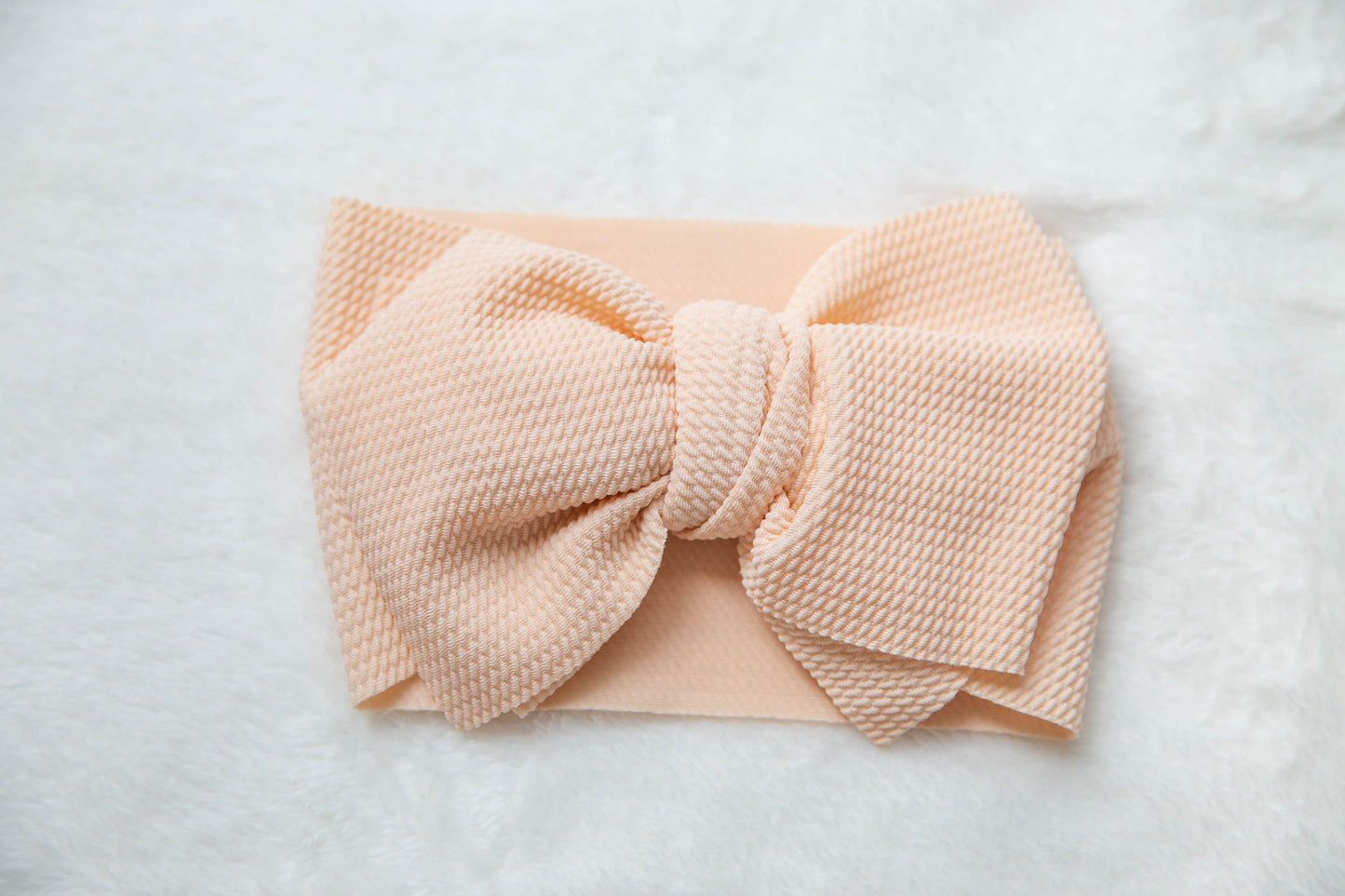 8 colors - Baby Ribbed Headband  Extra Large Top Knot  Bow Girls newborn infant baby toddler soft Headband 3 months - 2 years old