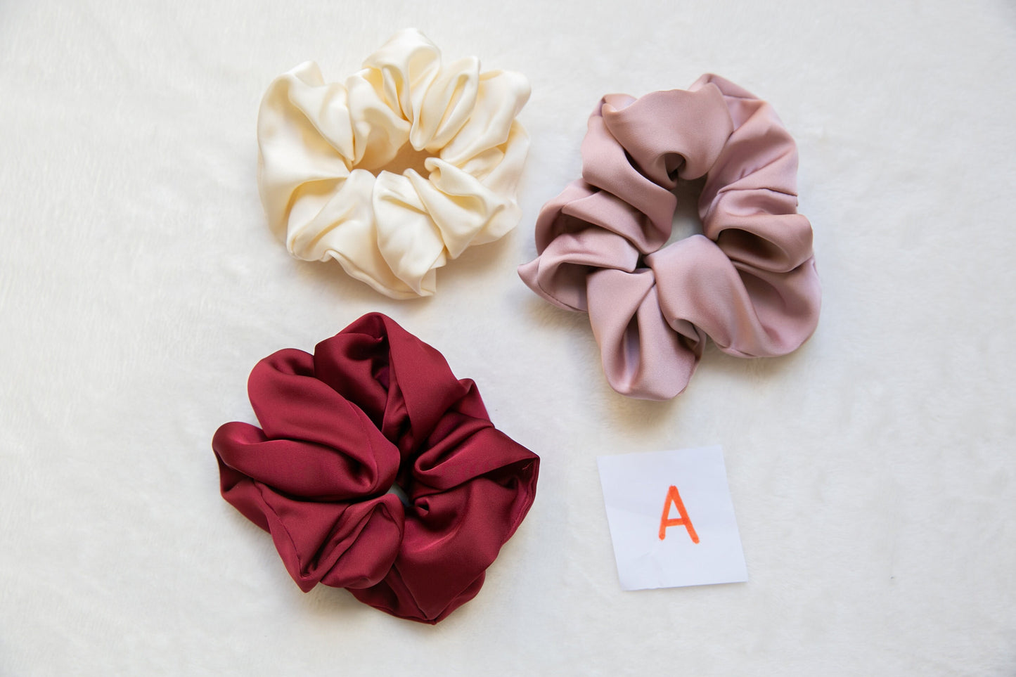 Oversized Satin women Scrunchies, soft extra large xl scrunchies, Hair Ties, Hair Elastic, Hair Accessories, luxe scrunchies Daily essential