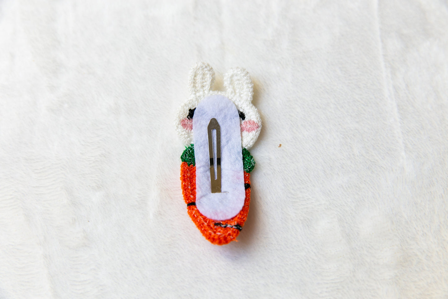 Crochet Animal Vegetable Hair barrette, Handmade Knitted Hair Clips, bunny rabbit carrot penguine lion chicken pink piggy hair accessories