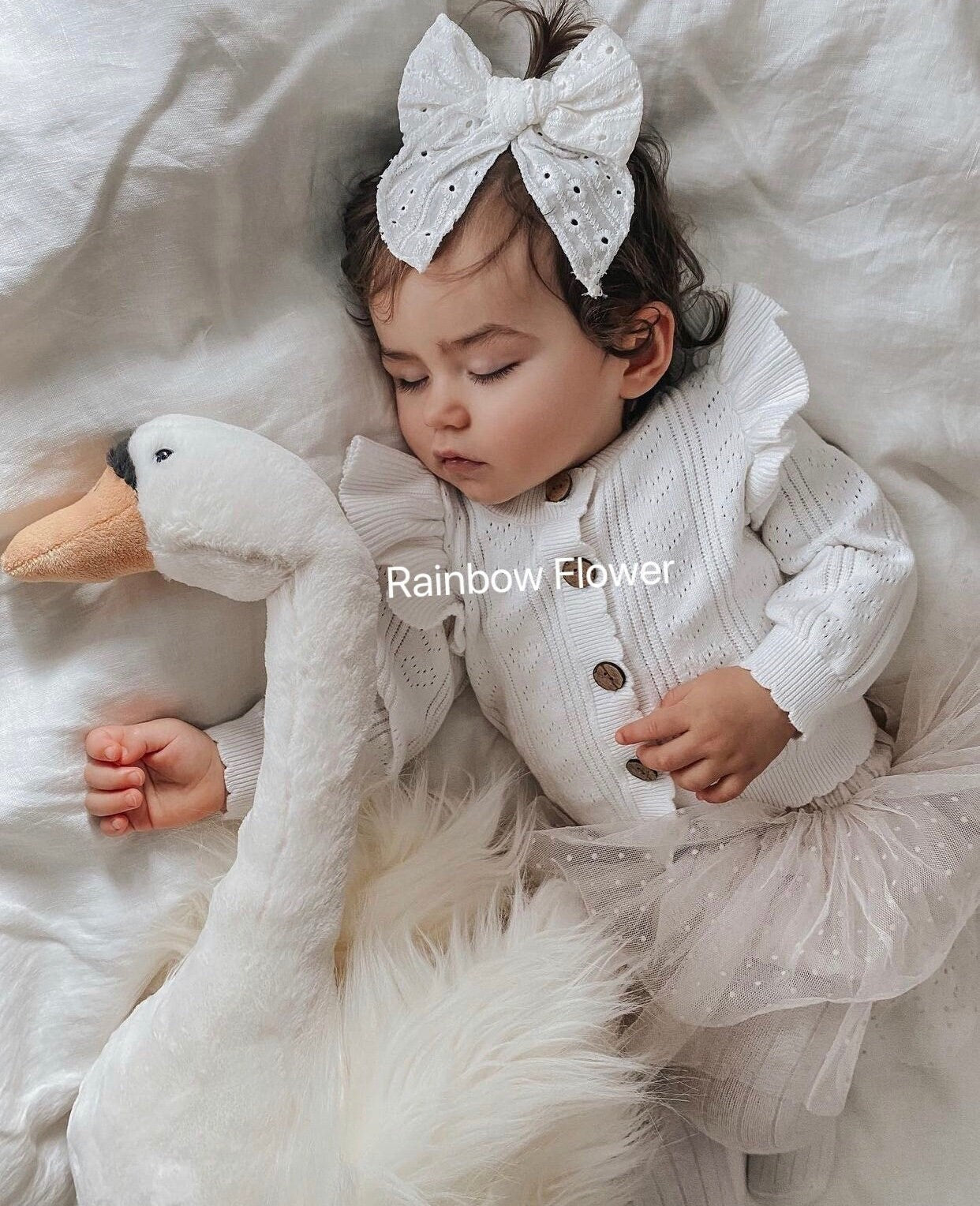 Oversize soft Embroidery floral toddler hair clip, fairy tale vibe baby girl gift, Embroidery flower hair clip, hair Accessory Aussie made