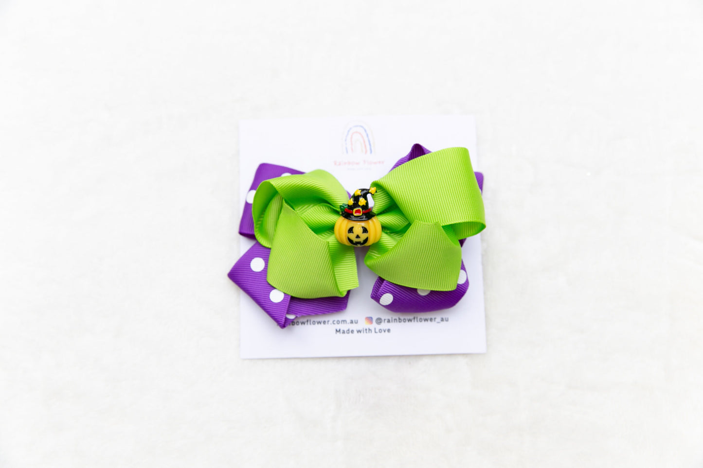 2024 Halloween bow hair clip for baby girl toddler kids, big oversize spooky pumpkin spider cute ghost hair bow clips trick or treat event