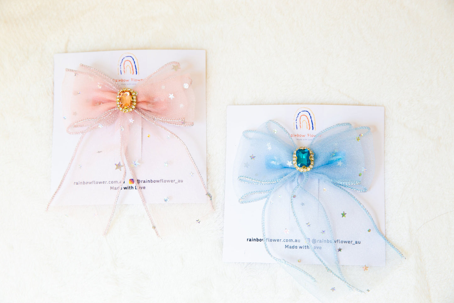 Super beautiful Fairy Princess Hair clips, princess bow clip, baby toddler kids girl hair accessory, gift for baby girl frozen elsa bow