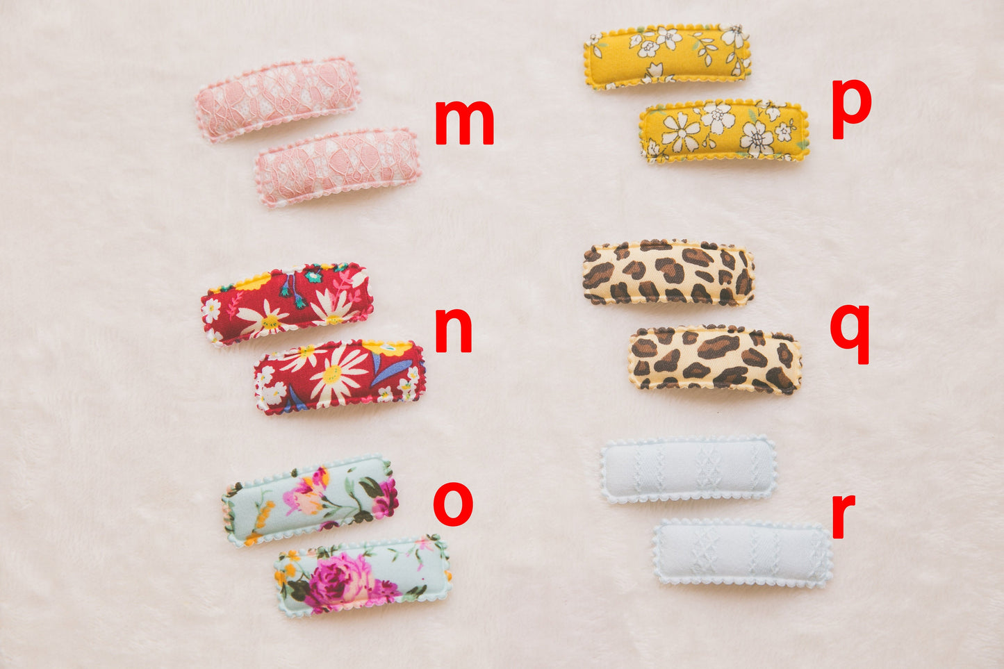 Toddler Girl Floral Hair Accessories Fabric Slide Clips Unique beautiful baby hair clips flower hair clips embroidery hair pin everyday use