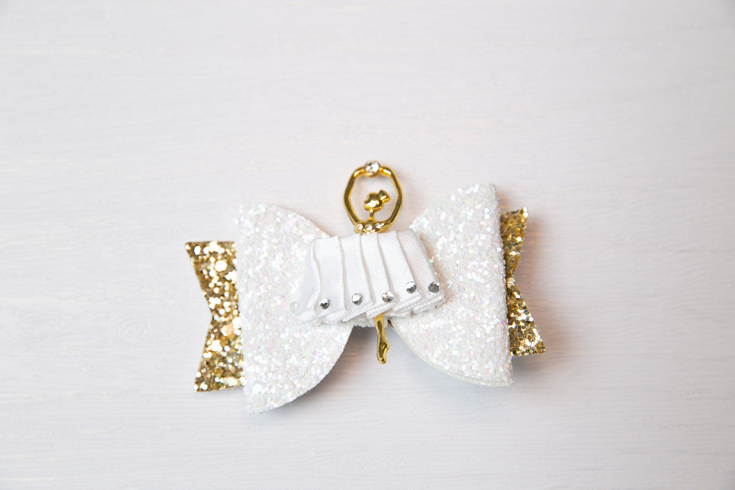 Unique Delicate Ballet Dancing Girl Bow Hair Clip, decorated with multiple rhinestone,  dancer girl hair, performance party Hair Accessories