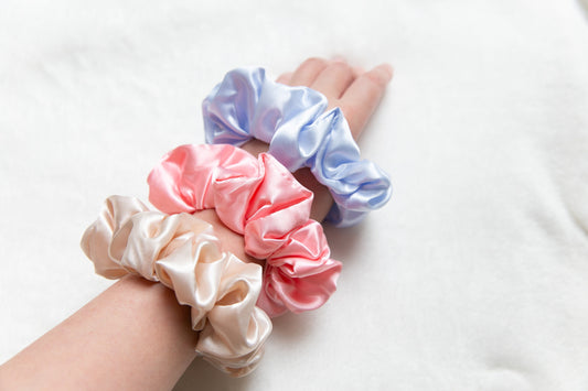 Soft and stylish Scrunchie, everyday essential Hair Accessories, unique gift for toddler kids teen, soft scrunchy, standard size scrunchie