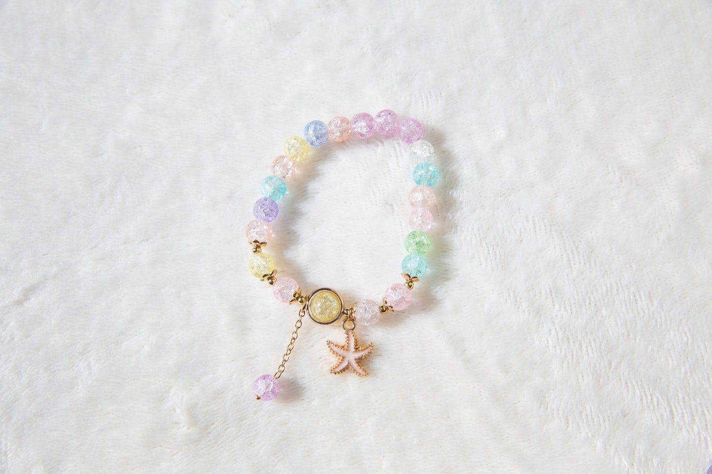 Exquisite Crystal Girl's Bracelet with Excellent Quality | Mermaid Shell Butterfly Star charm bracelet, flower girl gift jewelry for kids