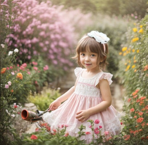 floral lace baby headband, white pink toddler headwear headband, newborn flower headband photography props one size fits all